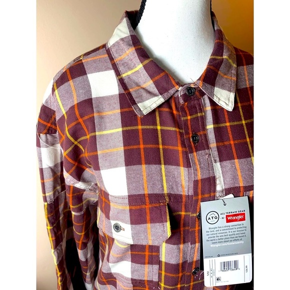 Wrangler Button Down Shirt XXL NWT! - Picture 2 of 8